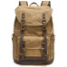 waxed canvas backpack