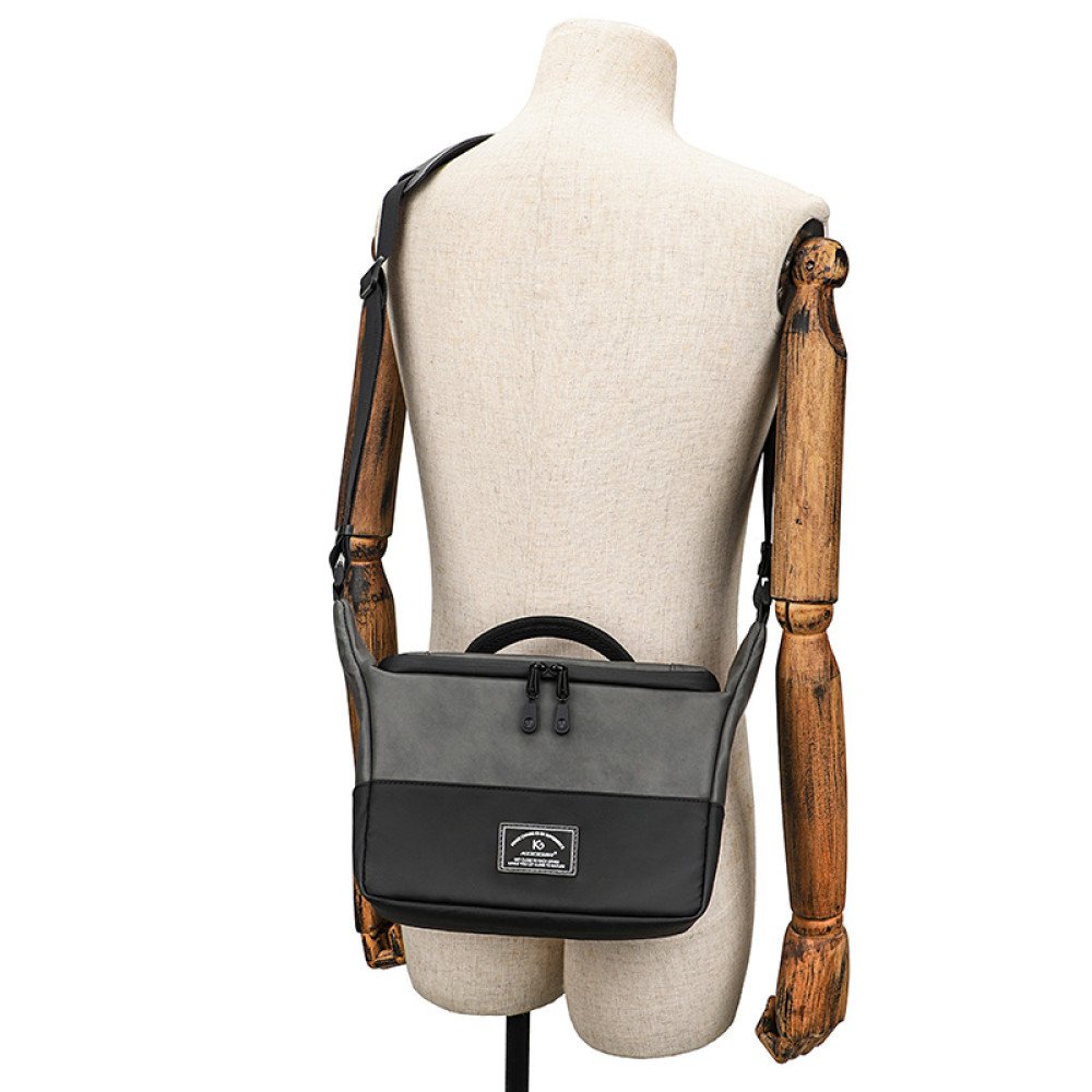 Portable shoulder camera bag purse power bank earphone storage crossbody bag