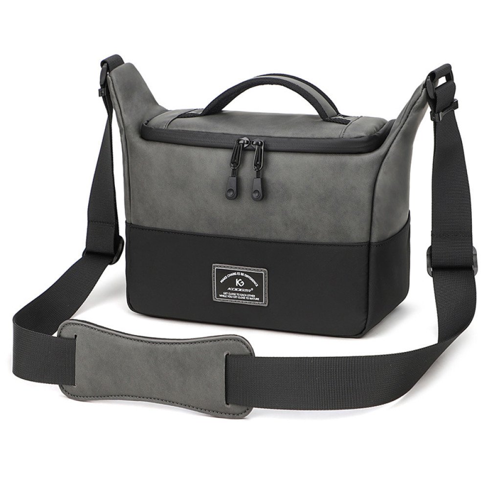 Portable shoulder camera bag purse power bank earphone storage crossbody bag