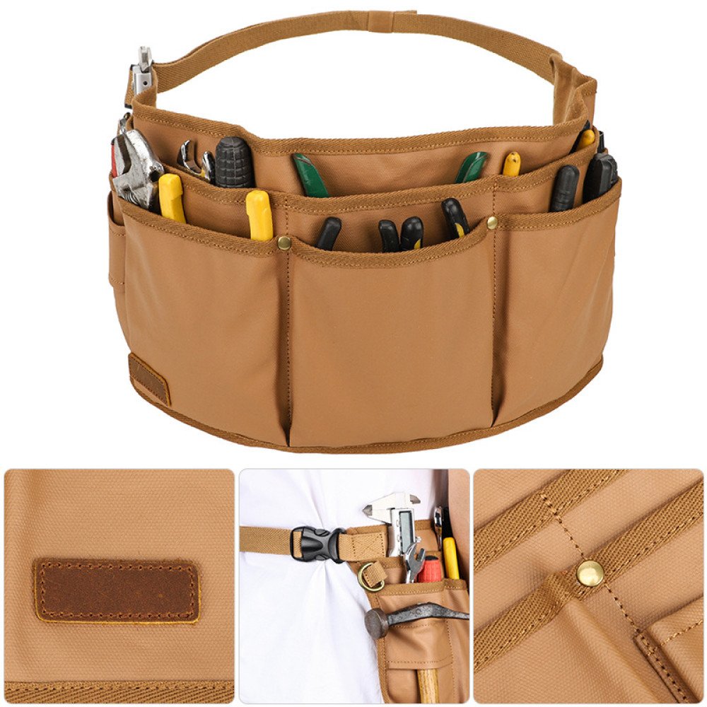 Canvas tool bag waist pack canvas belt bag