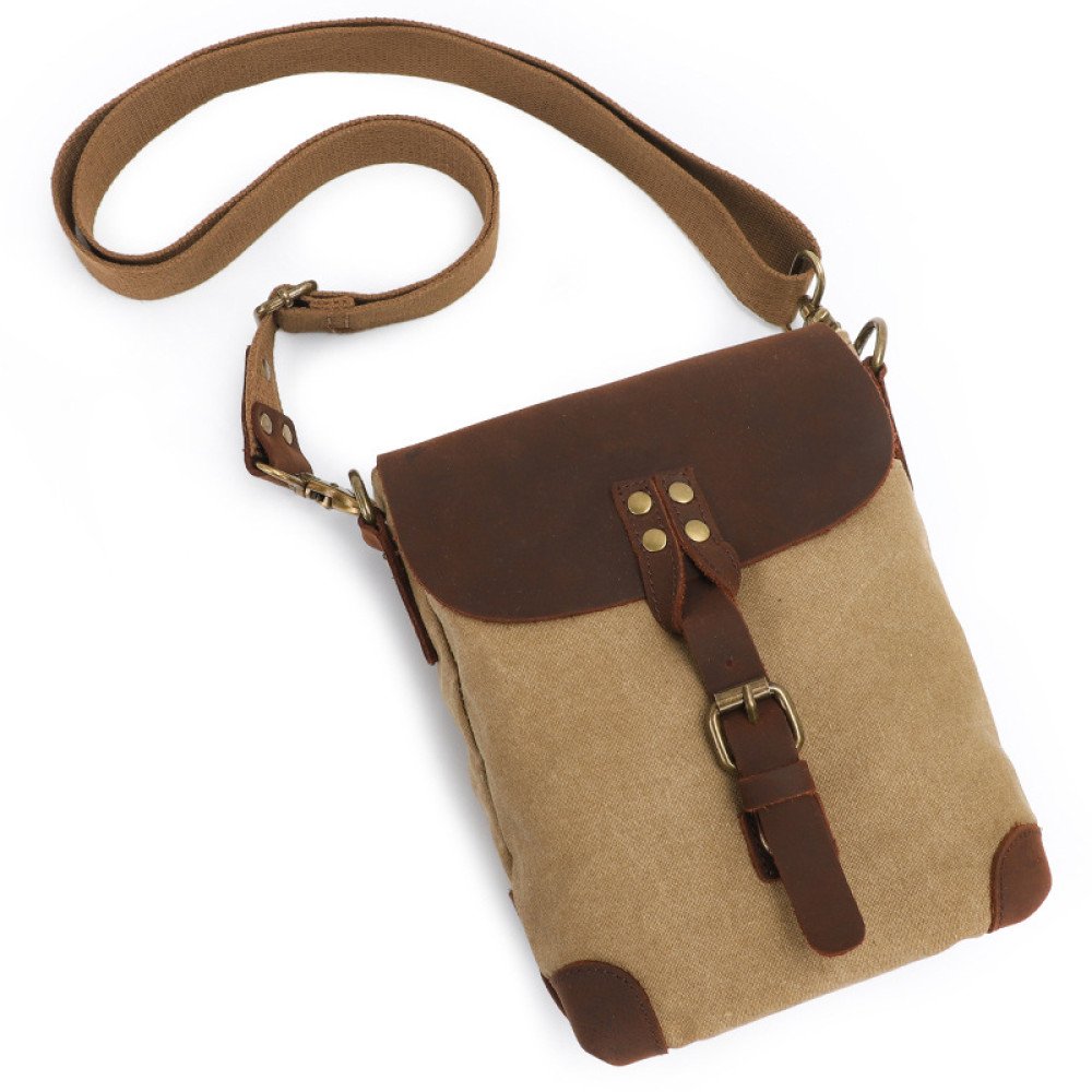 khaki bag