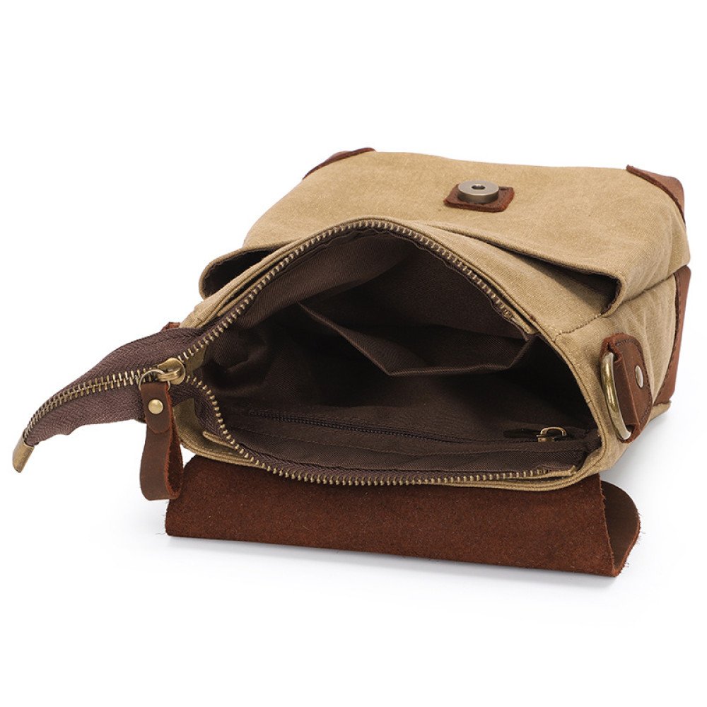 khaki bag