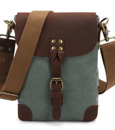 khaki bag