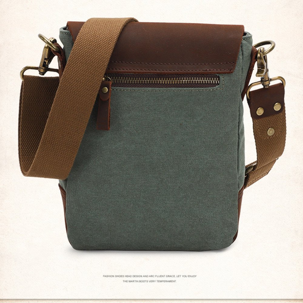 khaki bag