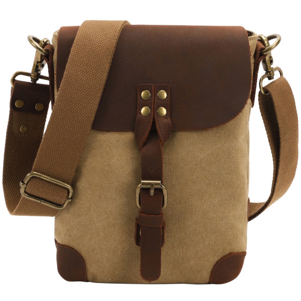 khaki bag