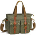 Canvas shoulder bag mens canvas tote bag 15 inch canvas computer bag