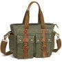 Canvas shoulder bag mens canvas tote bag 15 inch canvas computer bag