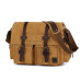 Canvas messenger bag men's vintage canvas cross shoulder bag