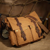 Canvas messenger bag men's vintage canvas cross shoulder bag