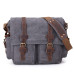 Canvas messenger bag men's vintage canvas cross shoulder bag