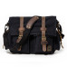 Canvas messenger bag men's vintage canvas cross shoulder bag