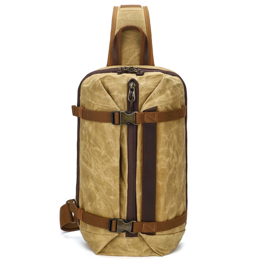 canvas sling bag