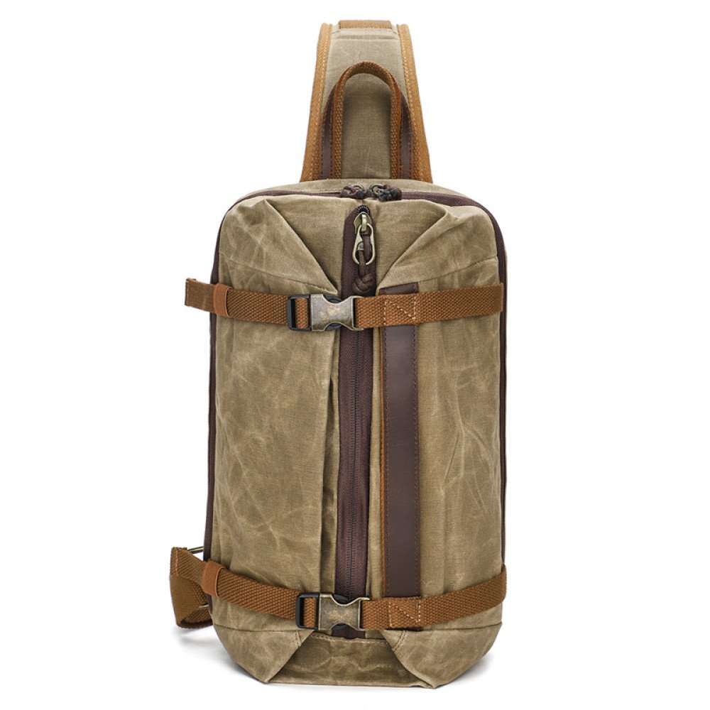 canvas sling bag