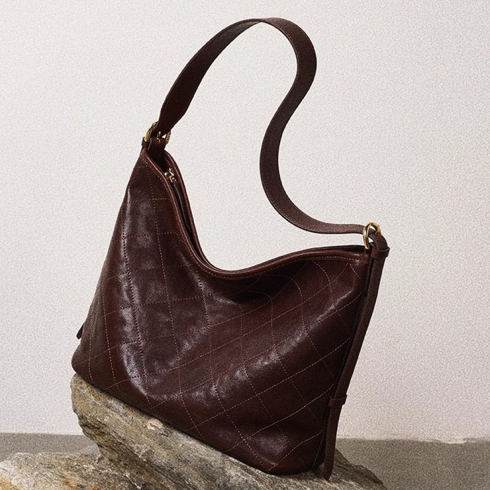 Womens tote leather shoulder bag black handbag