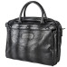Business leather briefcase black mens briefcase