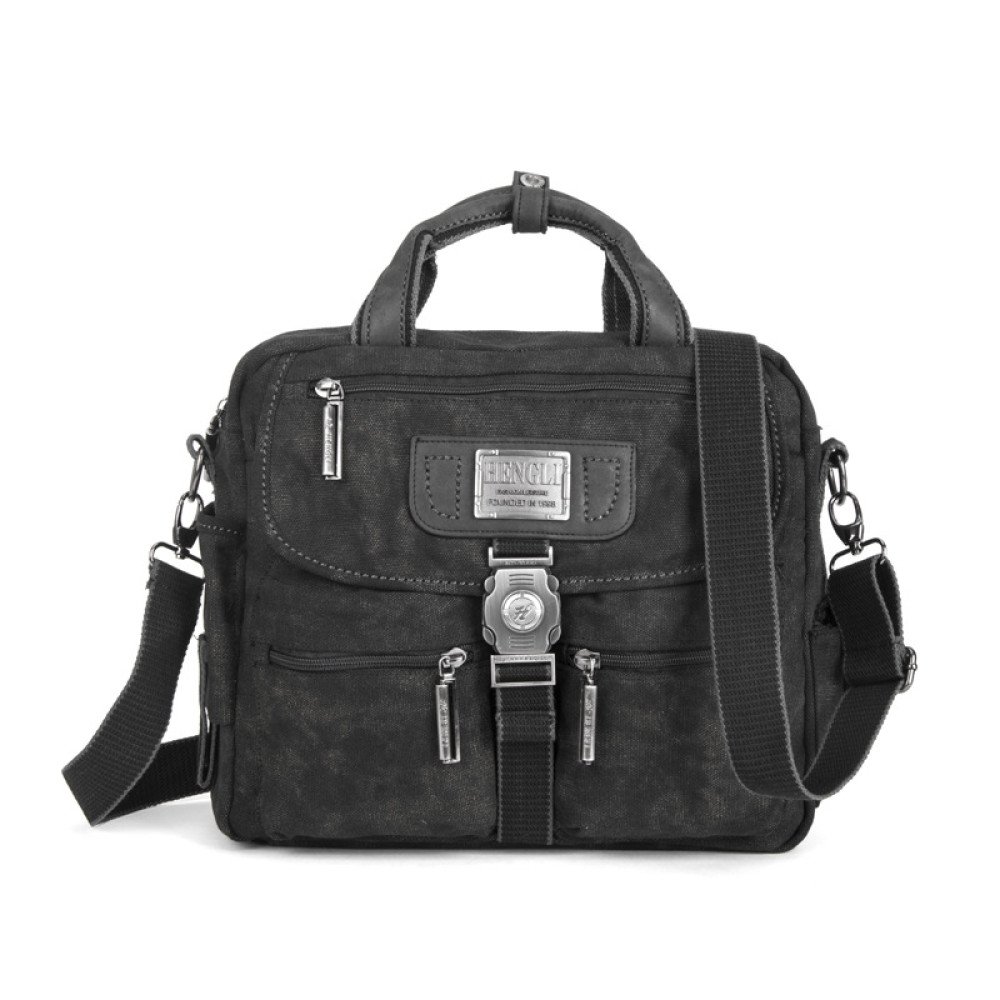 Canvas briefcase bag mens computer briefcase vintage