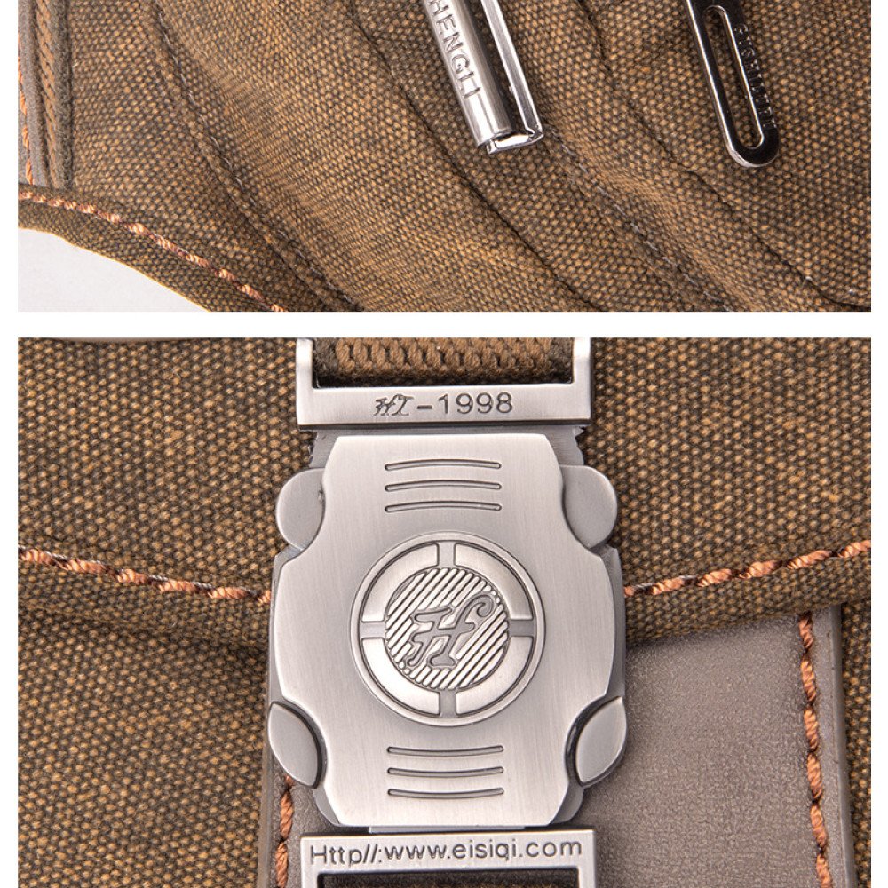 Canvas hip bag vintage bum bag personalized belt bag