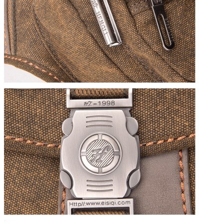 Canvas hip bag vintage bum bag personalized belt bag