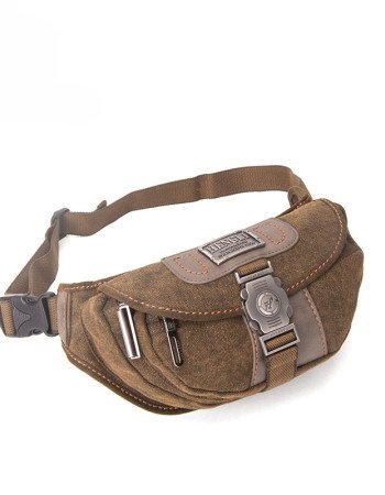 Canvas hip bag vintage bum bag personalized belt bag