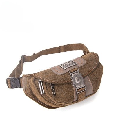 Canvas hip bag vintage bum bag personalized belt bag