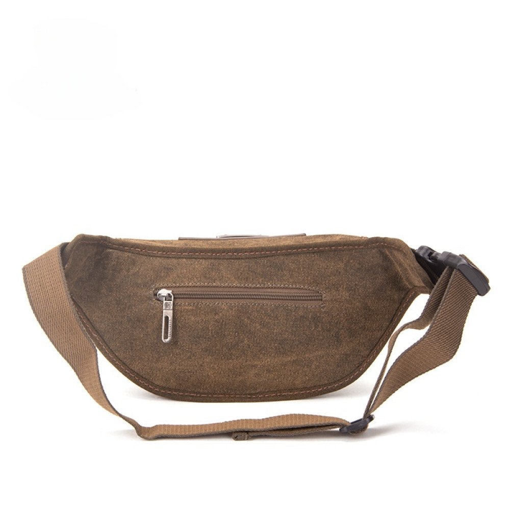 Canvas hip bag vintage bum bag personalized belt bag