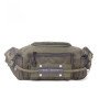 Mens bum bag nylon waist bag bike black army green