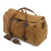 Waxed canvas weekender bag large canvas leather duffle bag