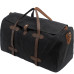 Waxed canvas weekender bag large canvas leather duffle bag
