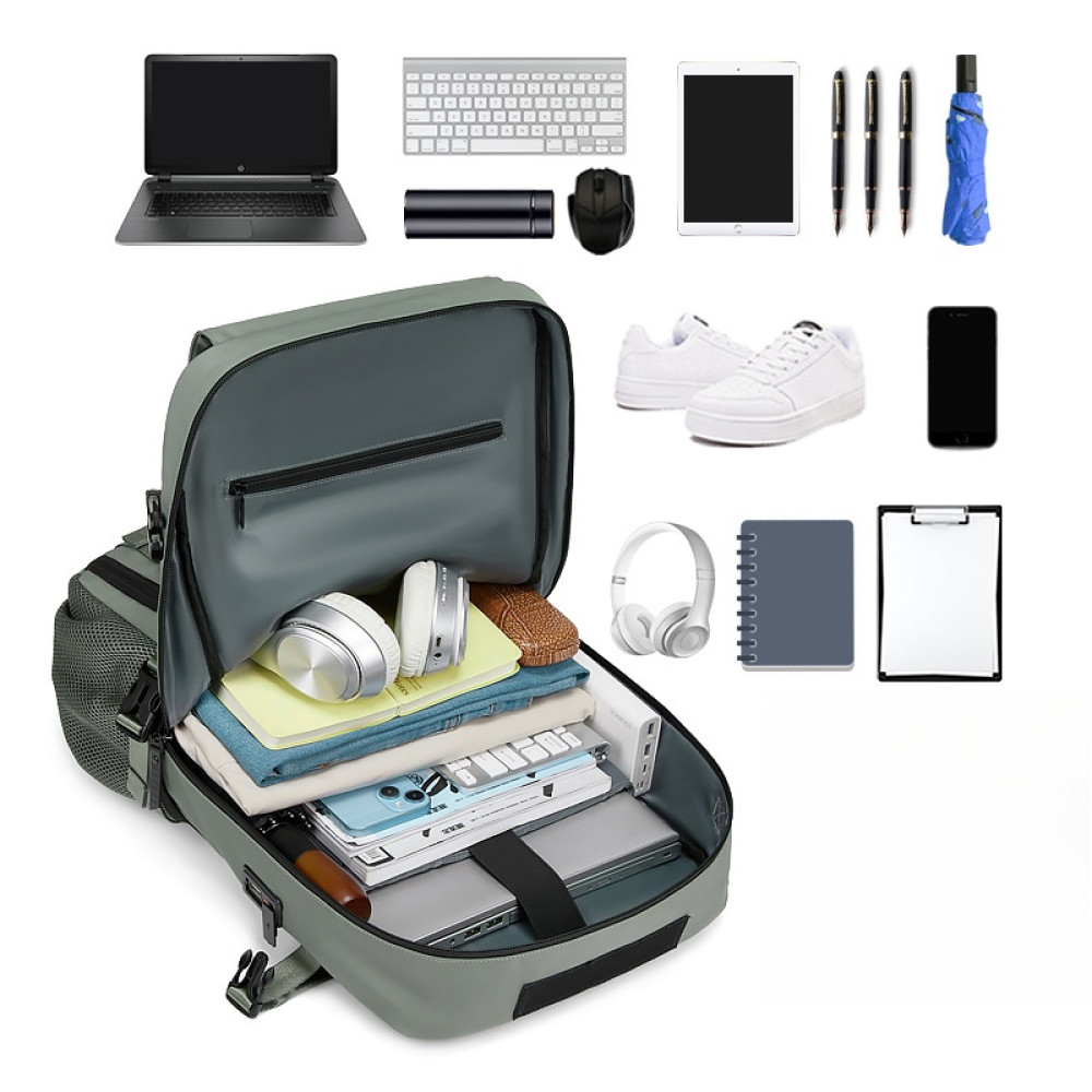 Travel backpack bag for 16 inch laptop rucksack bag men women