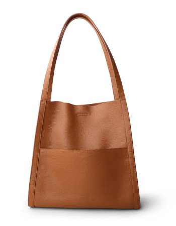 Leather work tote genuine leather handbags for women