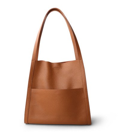 Leather work tote genuine leather handbags for women