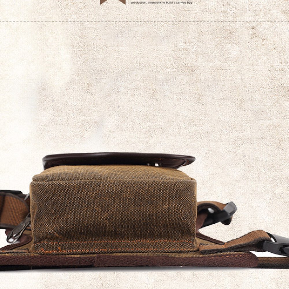 brown leg bag