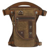 Leg bag canvas body bag bum bag for men
