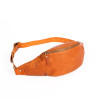 Moon bag leather waist bag for men belt bag womens