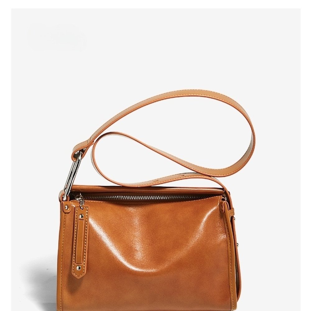 Crossbody bags for women silver leather cross bag