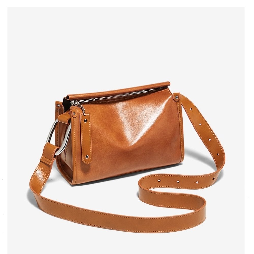 Crossbody bags for women silver leather cross bag