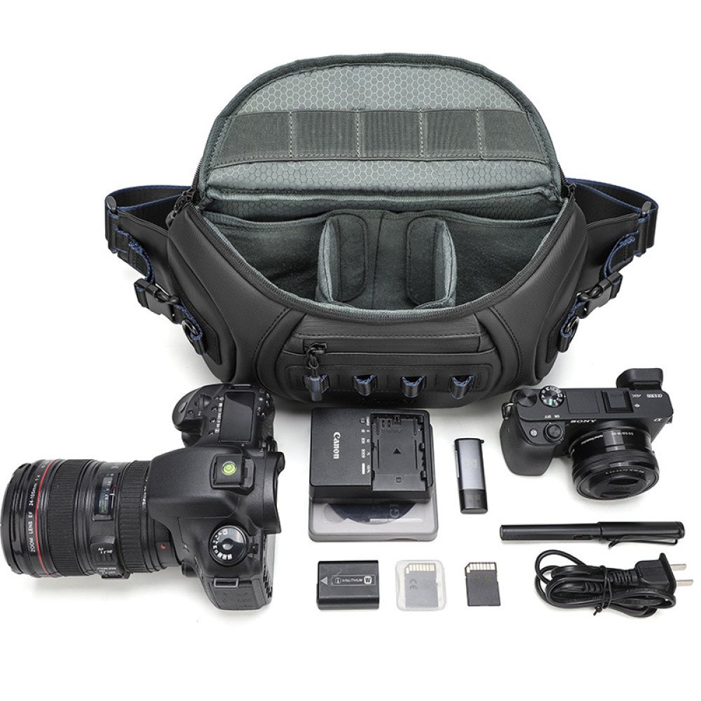 Camera bag chest waist bag waterproof belt bag