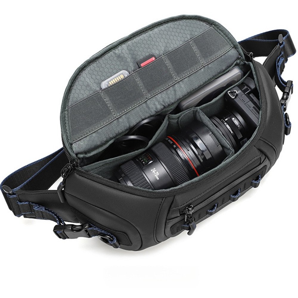 Camera bag chest waist bag waterproof belt bag