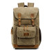 Canvas camera backpack waterproof 15 inch laptop backpack computer bag