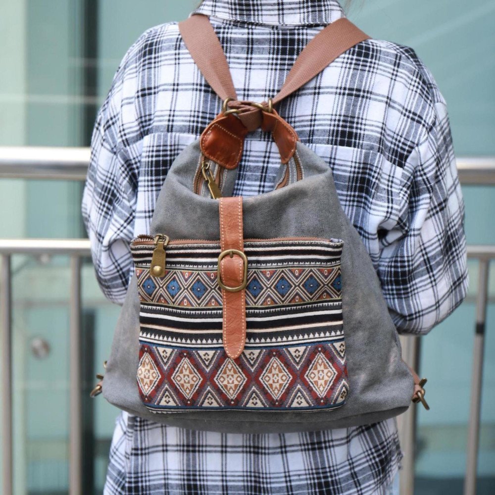 Denim crossbody bag denim tote bag for women