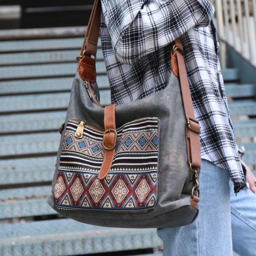 Denim crossbody bag denim tote bag for women