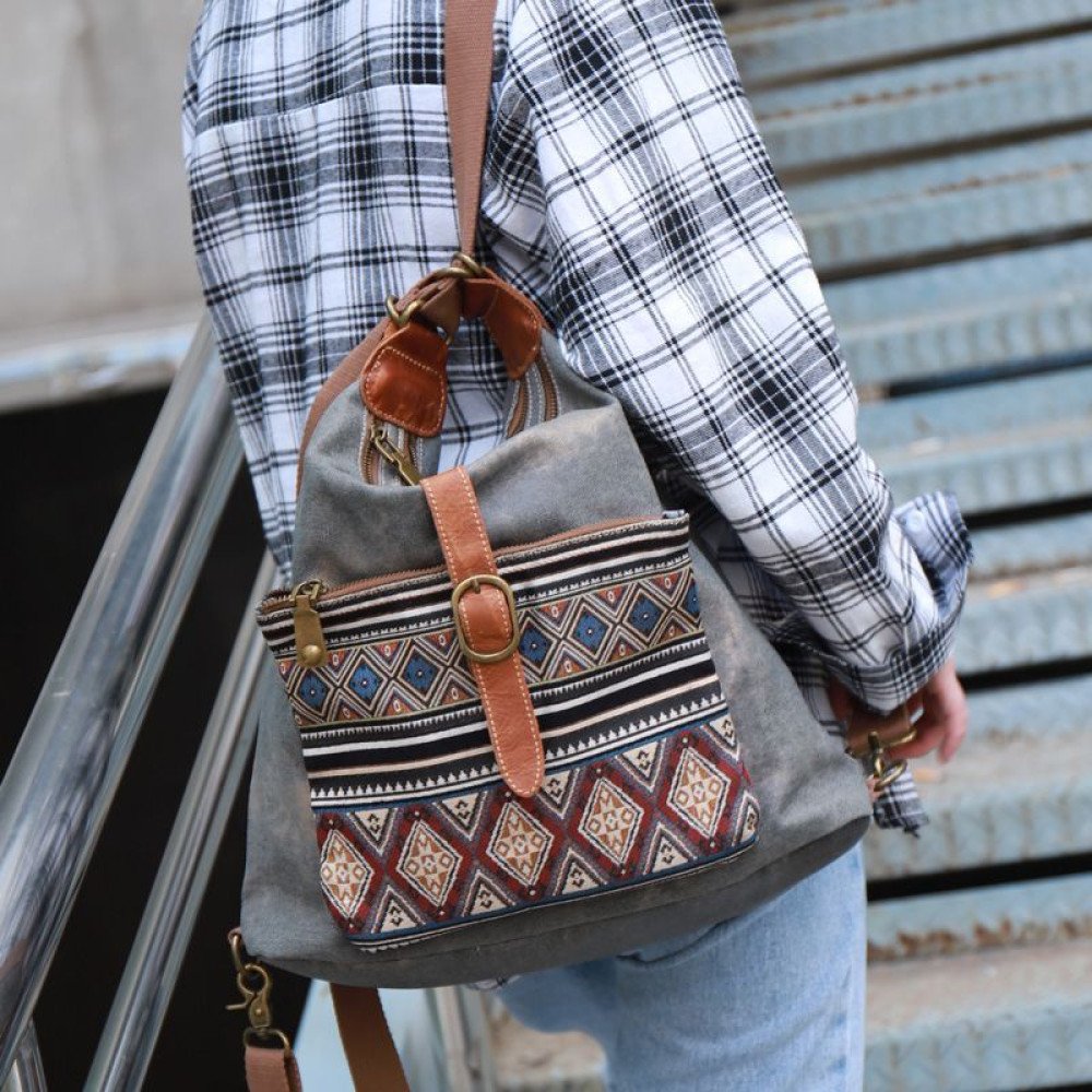 Denim crossbody bag denim tote bag for women