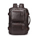 Leather travel backpack mens bag large leather backpack