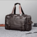 Leather duffle bag large leather bag business bag men