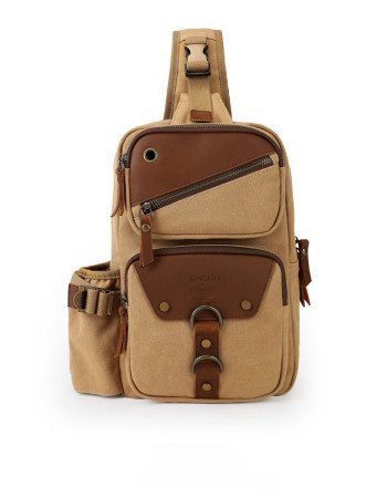Crossbody sling purse canvas sling backpack for men women