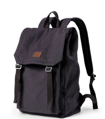 Mens women school bags canvas bag backpack laptop 16 bag