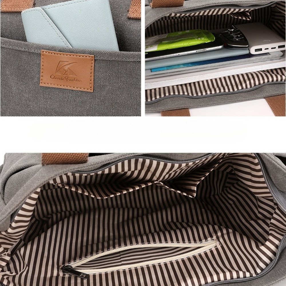 Crossbody tote bag cross body canvas messenger bag women's