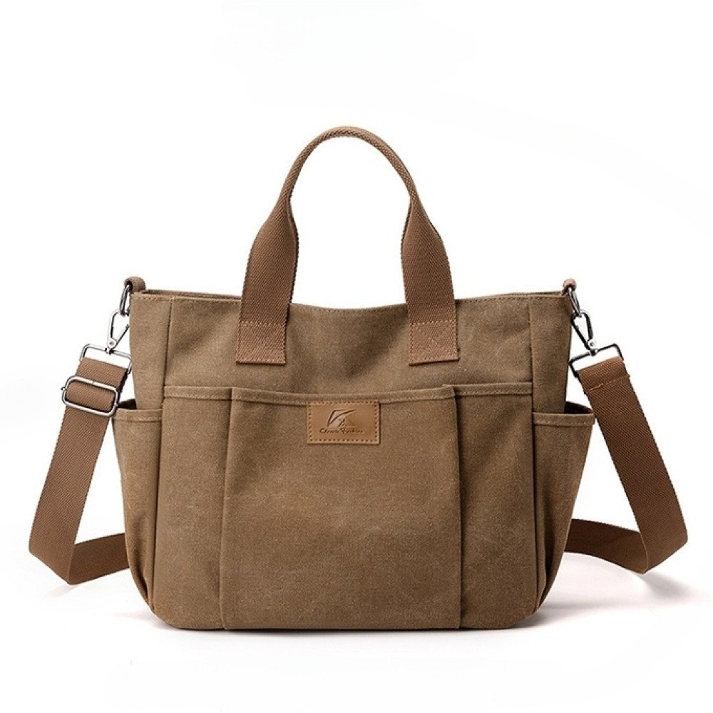 Crossbody tote bag cross body canvas messenger bag women's