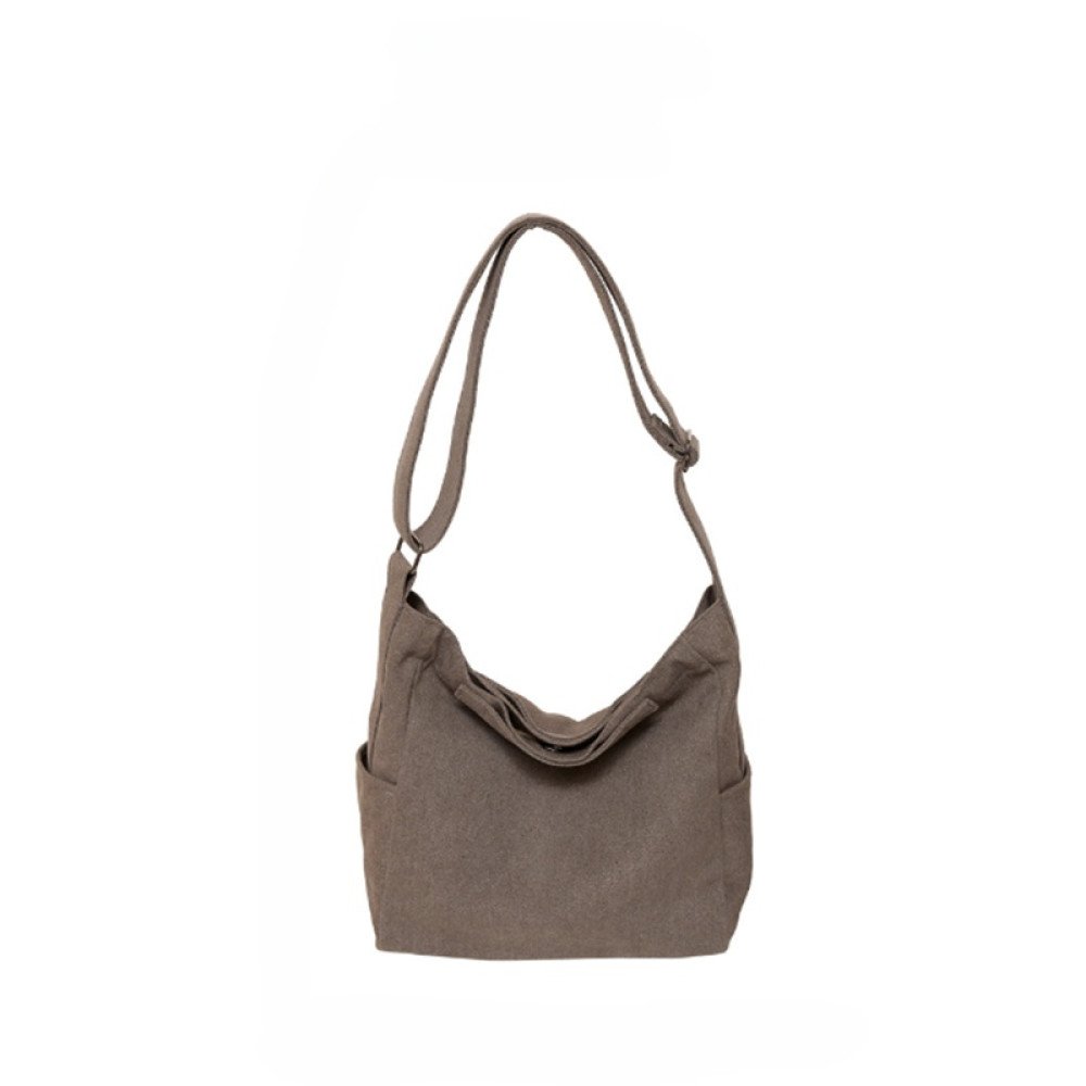 Canvas messenger bag crossbody purse big cross body bag