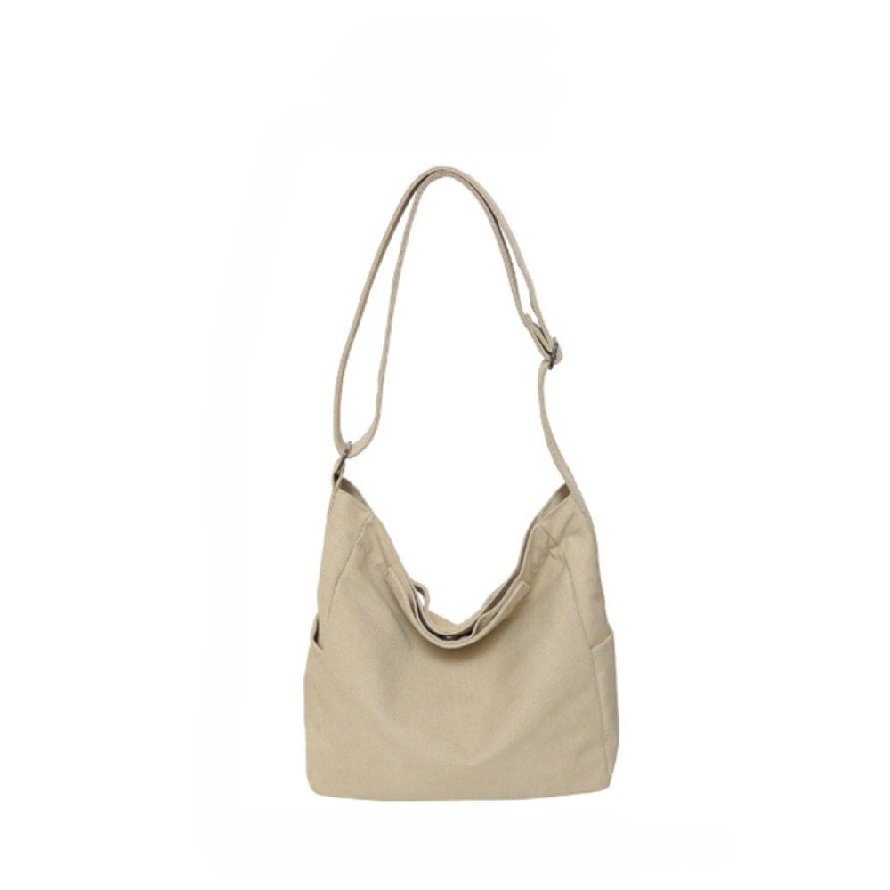 Canvas messenger bag crossbody purse big cross body bag